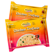 Faja Lobi chicken trafassi noodles